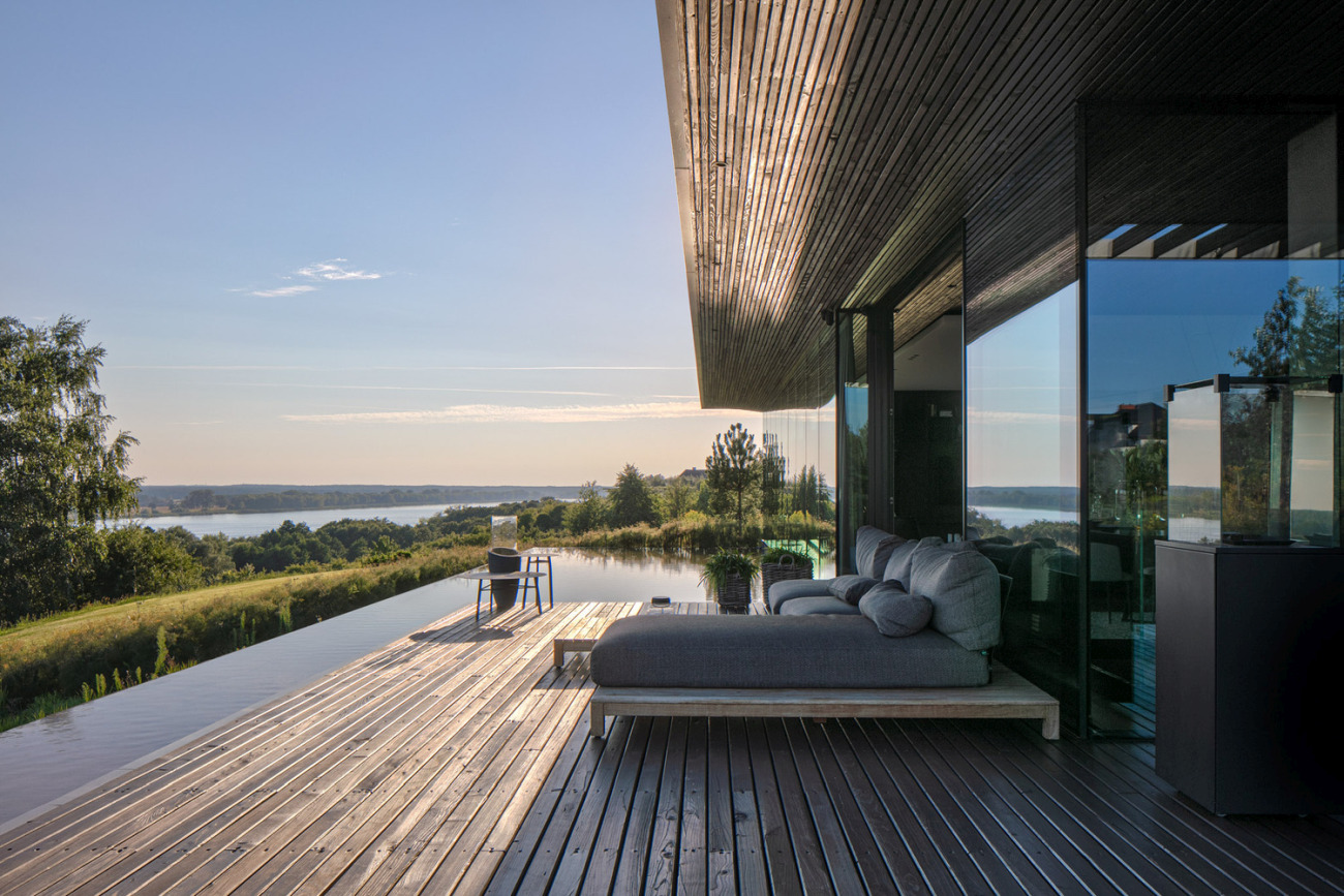 35 35 slope house 77 studio architecture poland night
