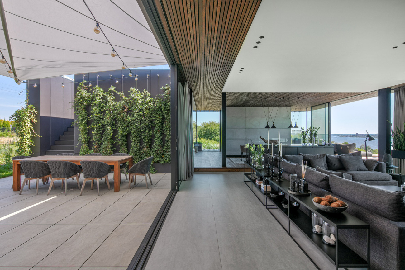 35 35 slope house 77 studio architecture poland night