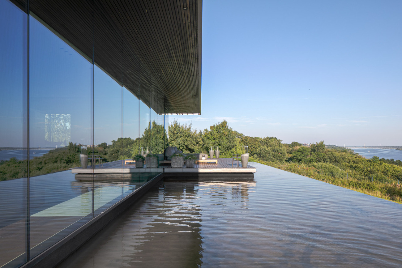 35 35 slope house 77 studio architecture poland night