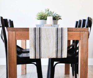 DIY Farmhouse Kitchen Table Projects For Beginners