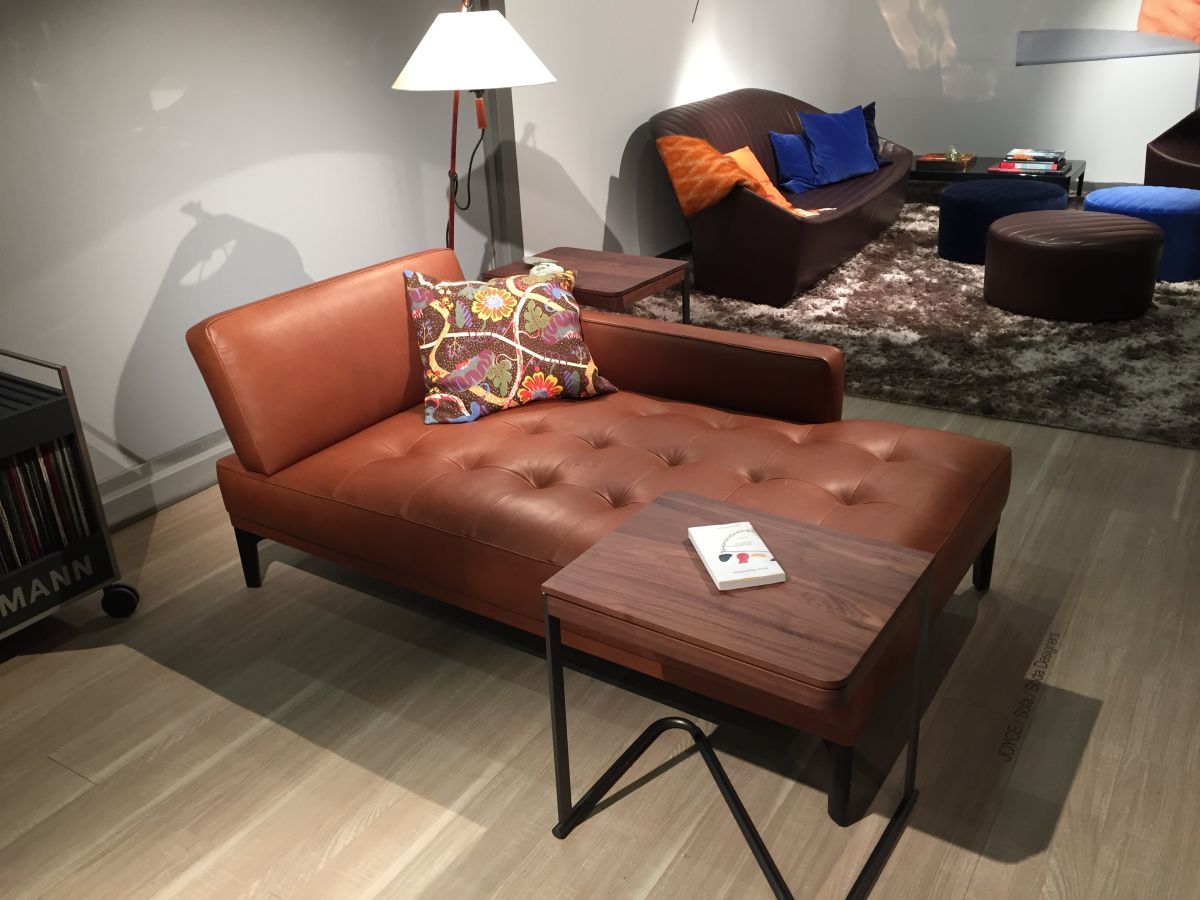 Brown floor lamp