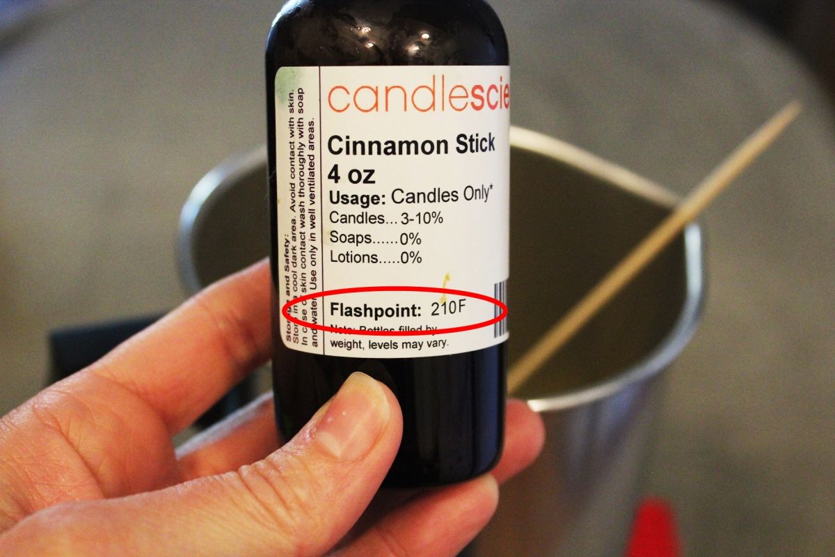 DIY Christmas Gift Idea - Glass Bottle Candle
