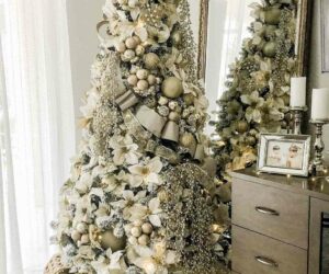 How To Update Your Holiday Decor With A Rose Gold Christmas Tree
