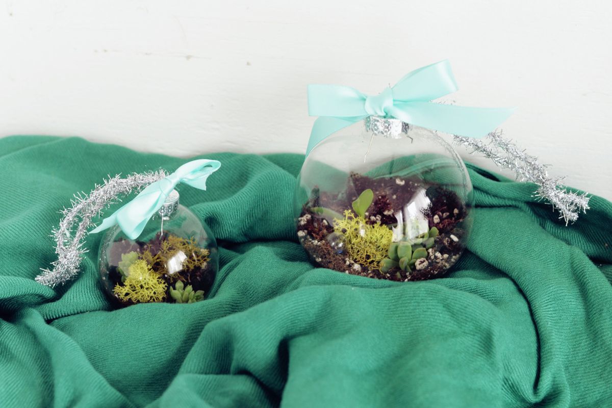Green DIY Terrarium Ornaments