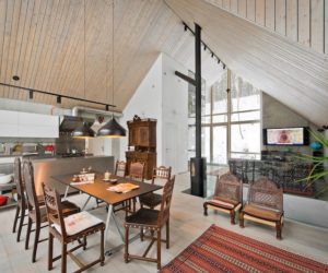 Lithuanian House Features A Contradictory Yet Complementary Mix Of Styles