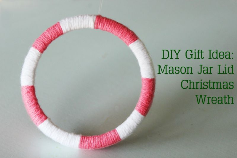 Mason Jar Lid Wreaths