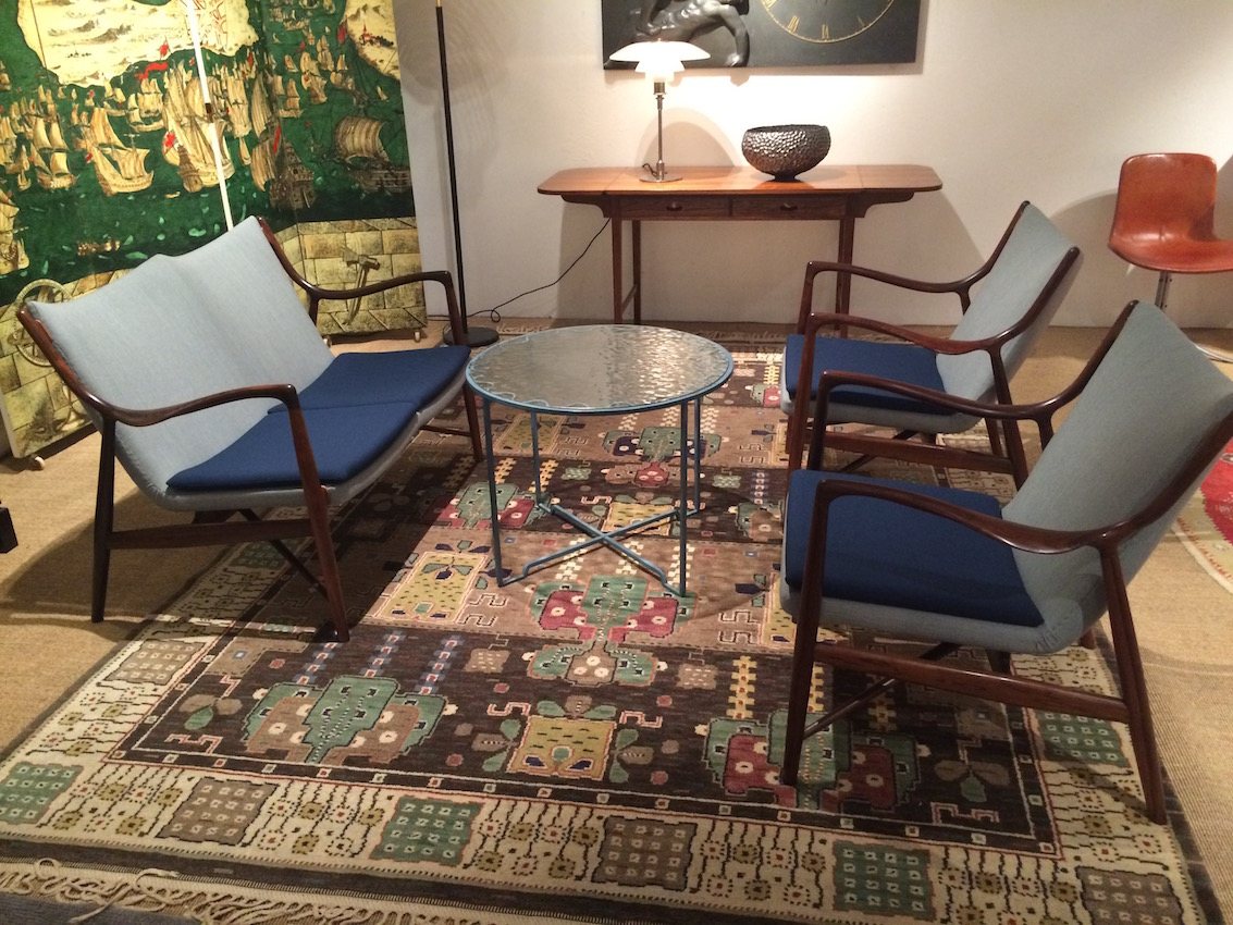 Rug living room decor