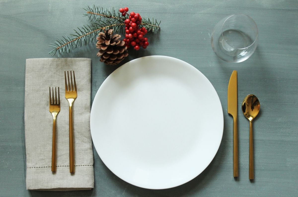 Christmas Table Setting