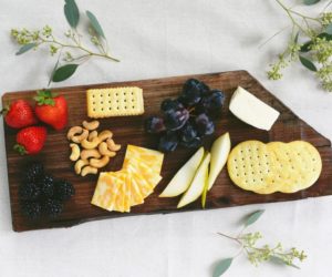DIY Wooden Cheese Board To Beautifully Display Appetizers