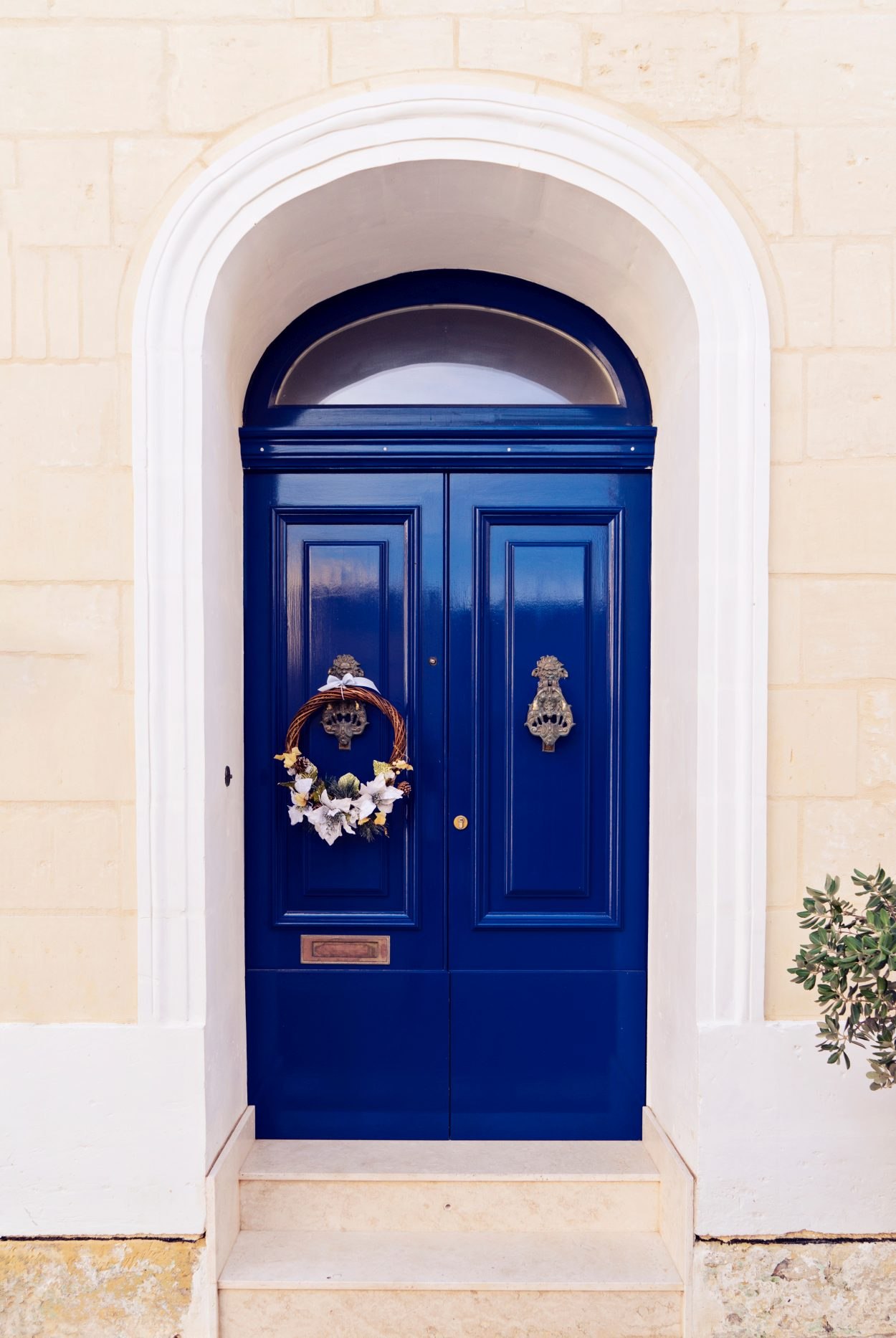 Orange front door color paint meaning