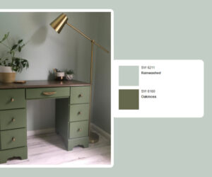 Sherwin Williams Rainwashed Creates the Best Calm Space