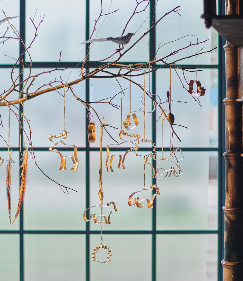 Scandinavian Christmas decoration for Windows