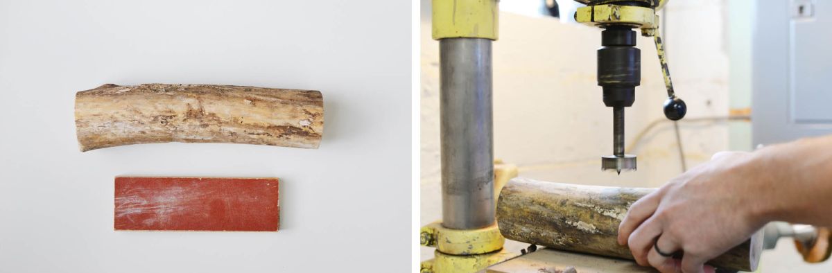 Start by prepping your branch or log for the project
