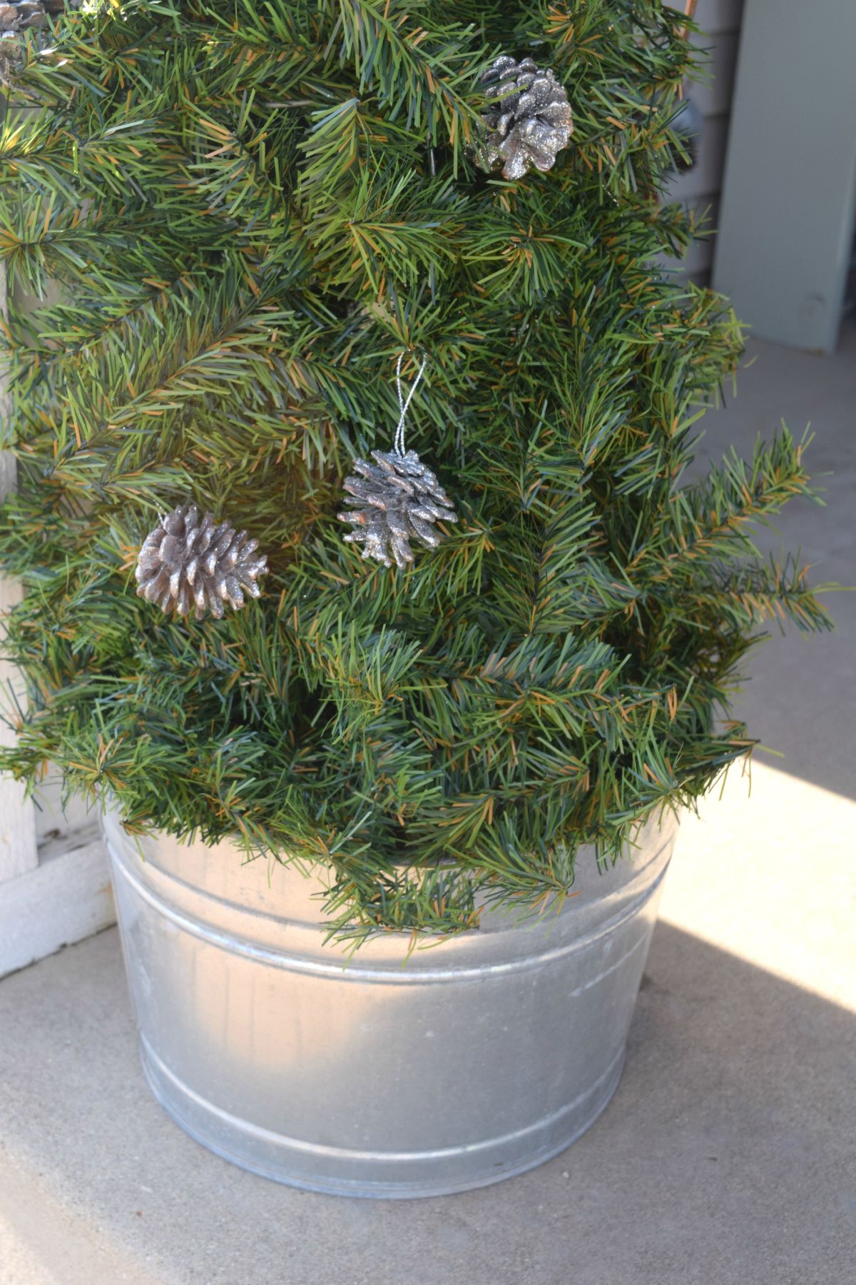 Topiary in bucket