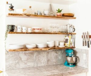 27 Timeless Ways To Add Open Shelving To A Kitchen