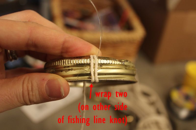 Wrap the string a second time