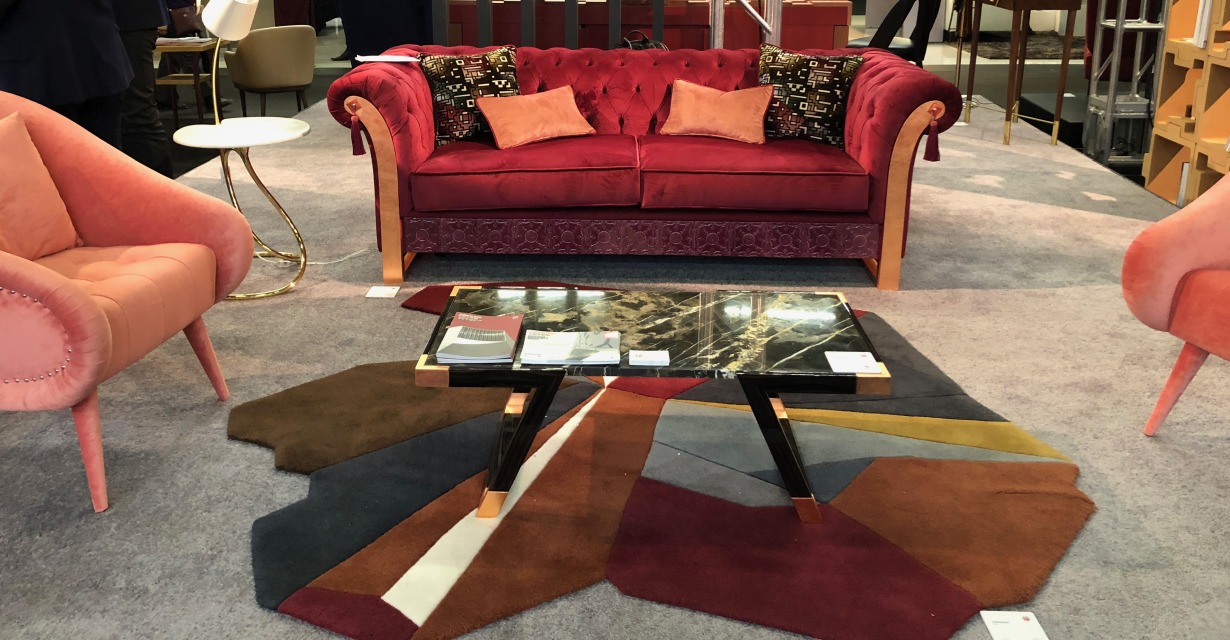 Rug living room decor