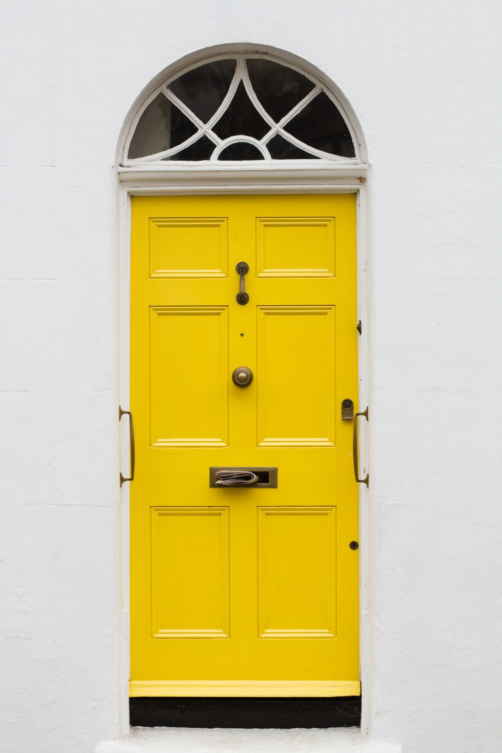 Orange front door color paint meaning